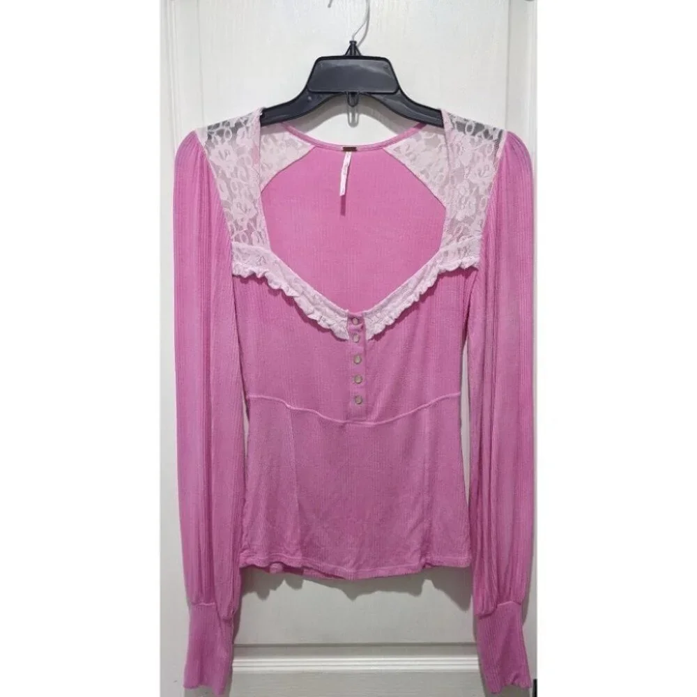 Free People | Kissin’ Kate Top In Pink